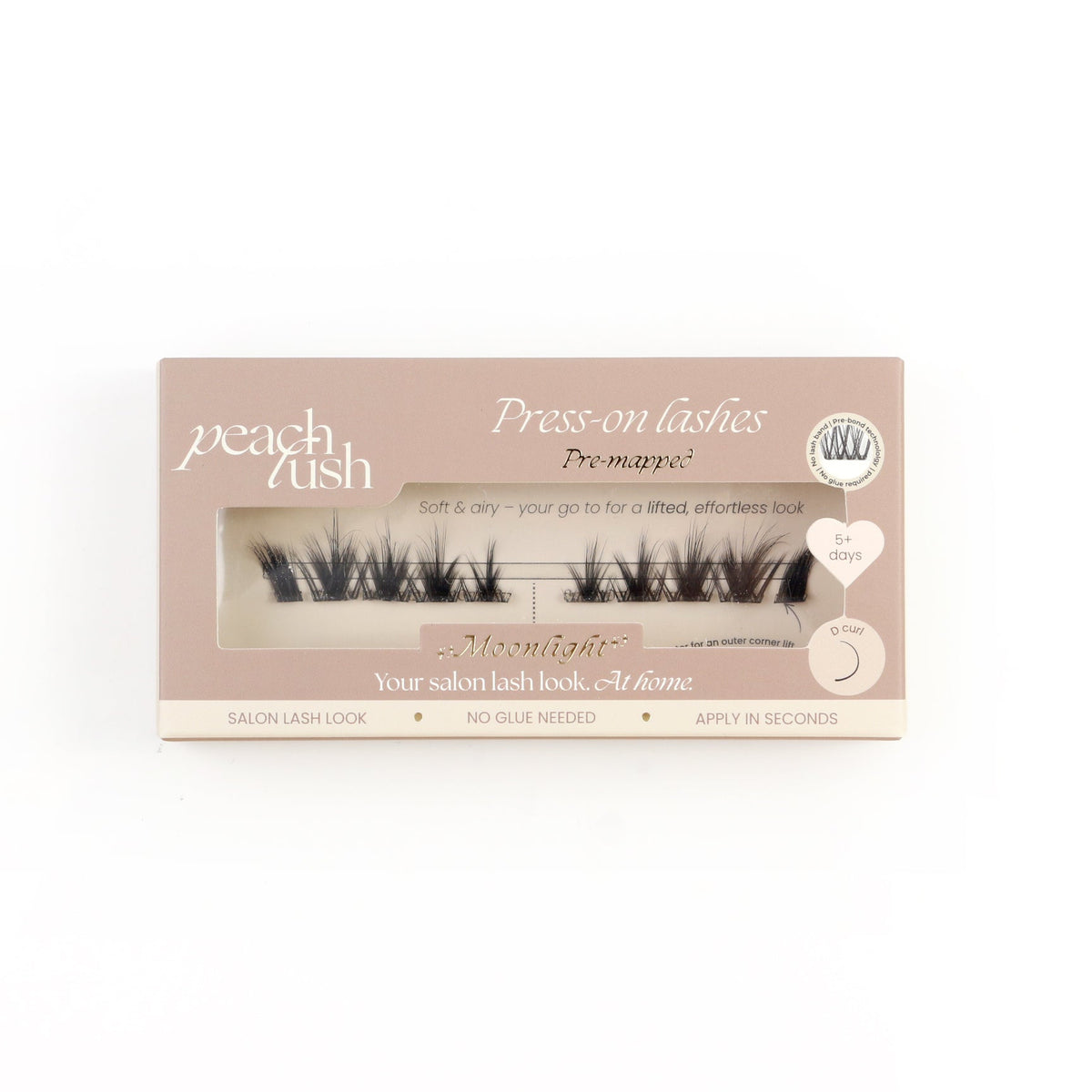 NIEUW✨| MOONLIGHT| Press-On Lashes (Pre-Mapped)