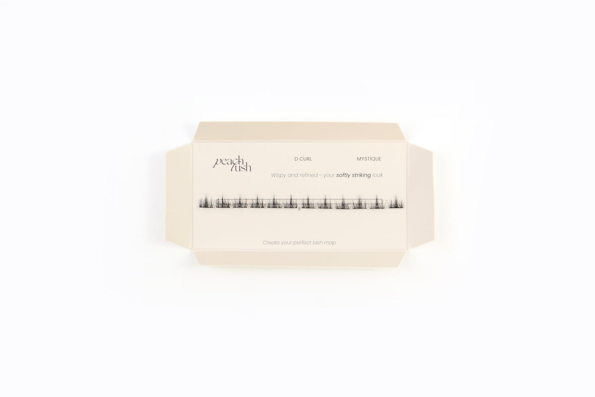 NIEUW✨| MYSTIQUE Press On Lashes – Zelfklevende Wimpers | Volume pre glued press on lashes