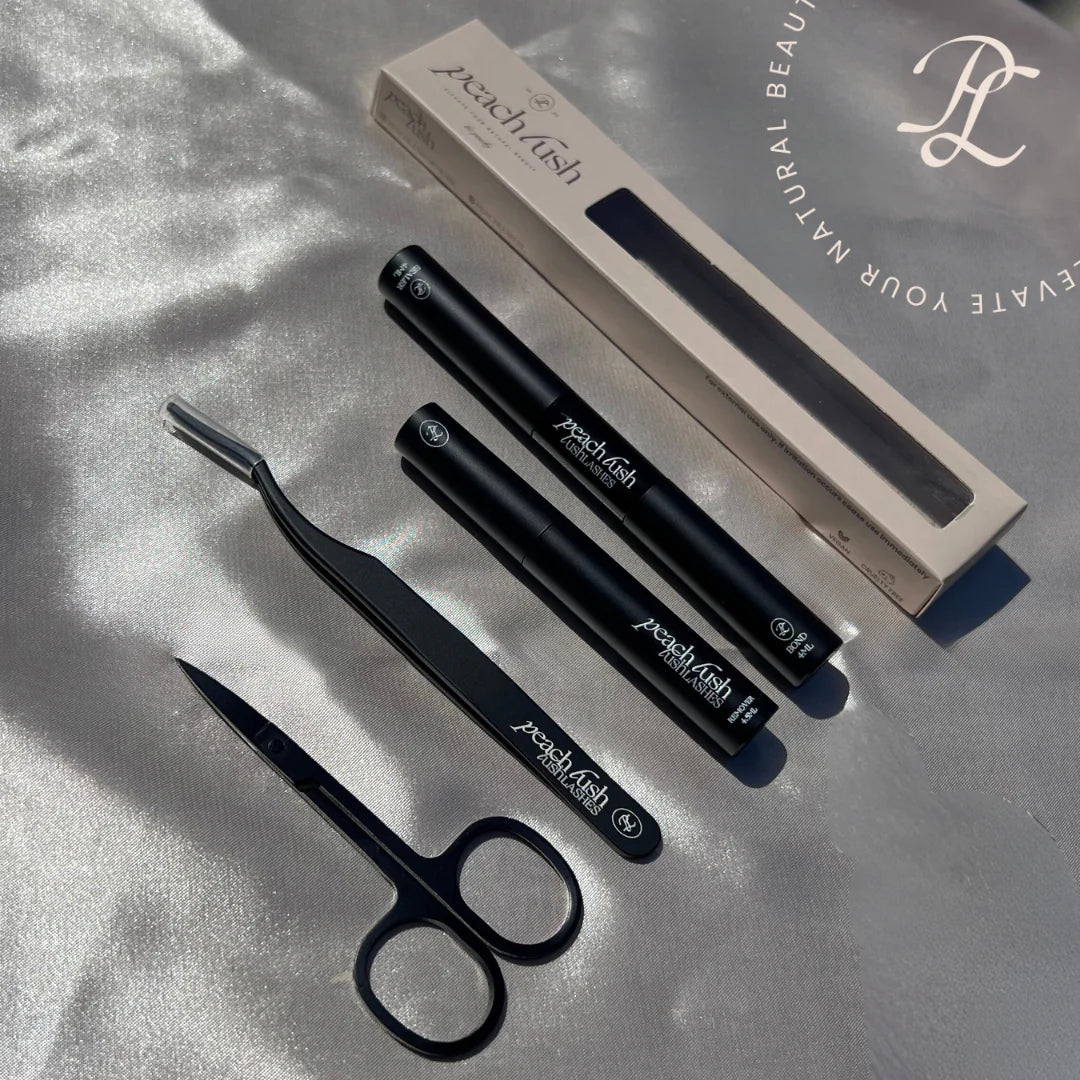 Cottony Cherish - Single Length Lush Lashes - DIY Lashes Wimper Extensions Starter Kit Bundel