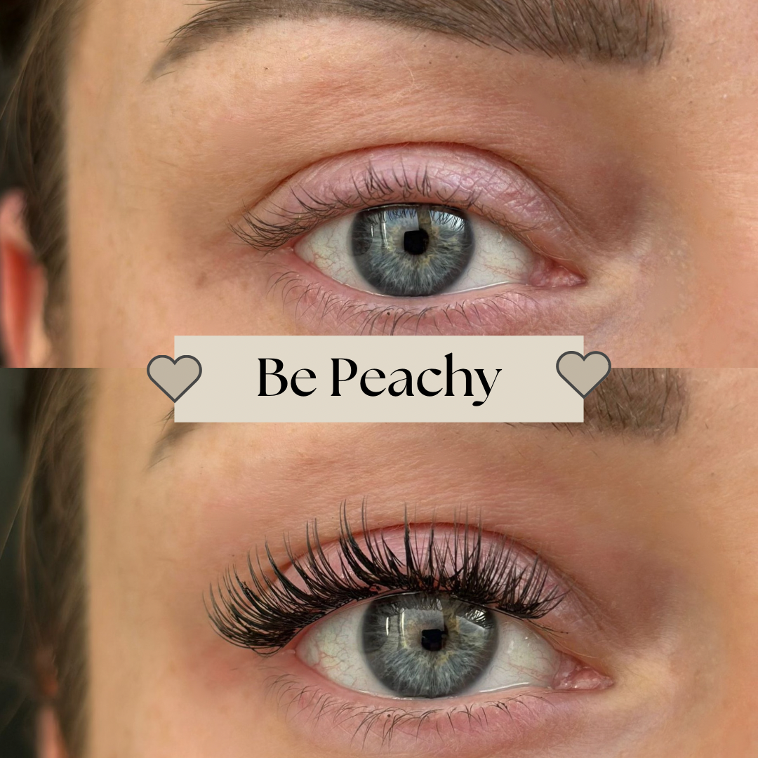 Be Peachy | Single Length Lush Lashes | DIY Lashes Wimper Extensions Starter Kit