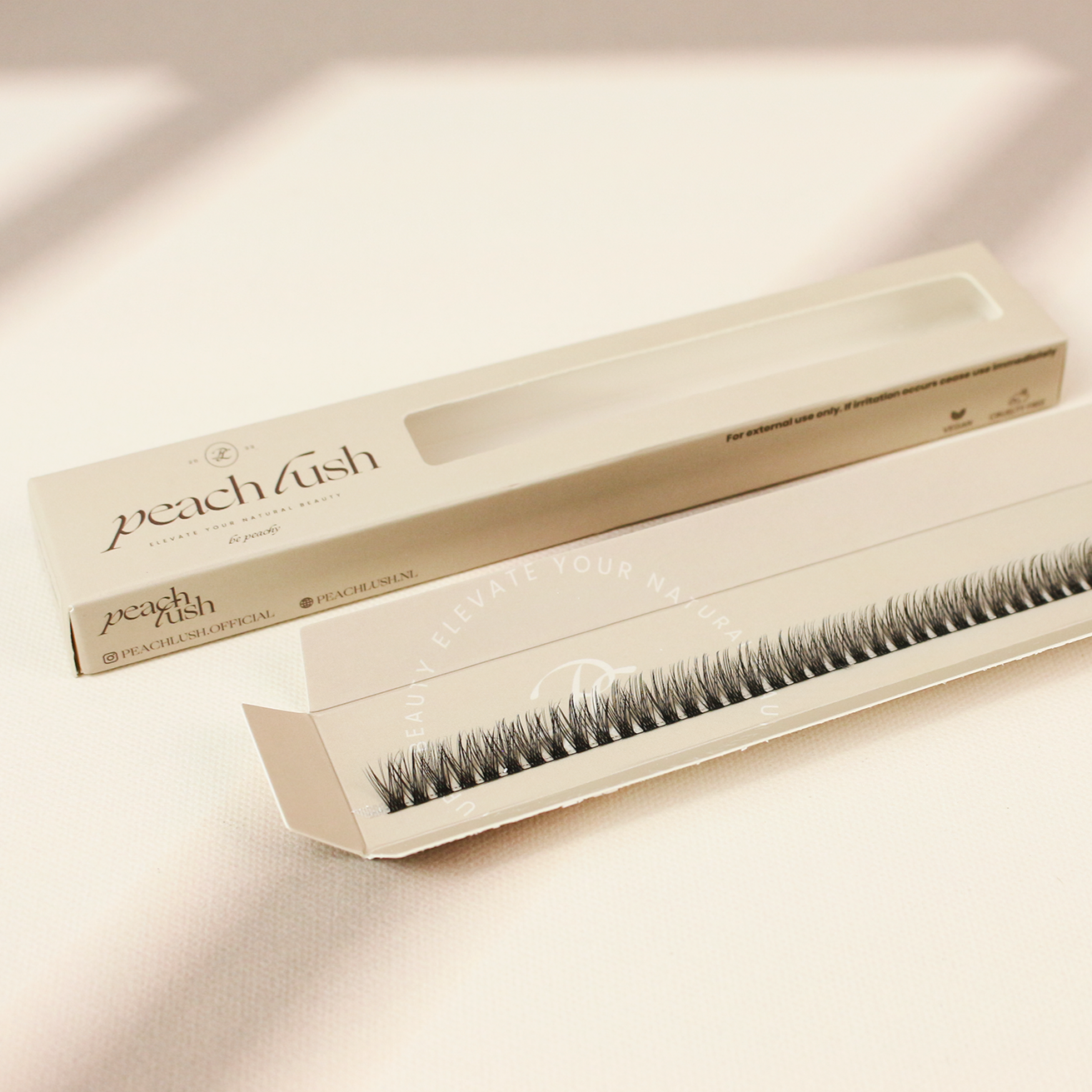 Be Peachy | Single Length Lush Lashes | DIY Wimper Extensions