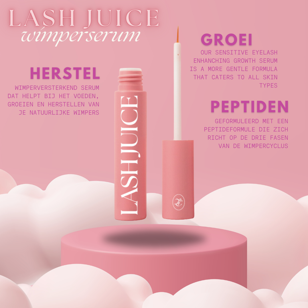 Wimper serum Lash Juice zonder bimatropost