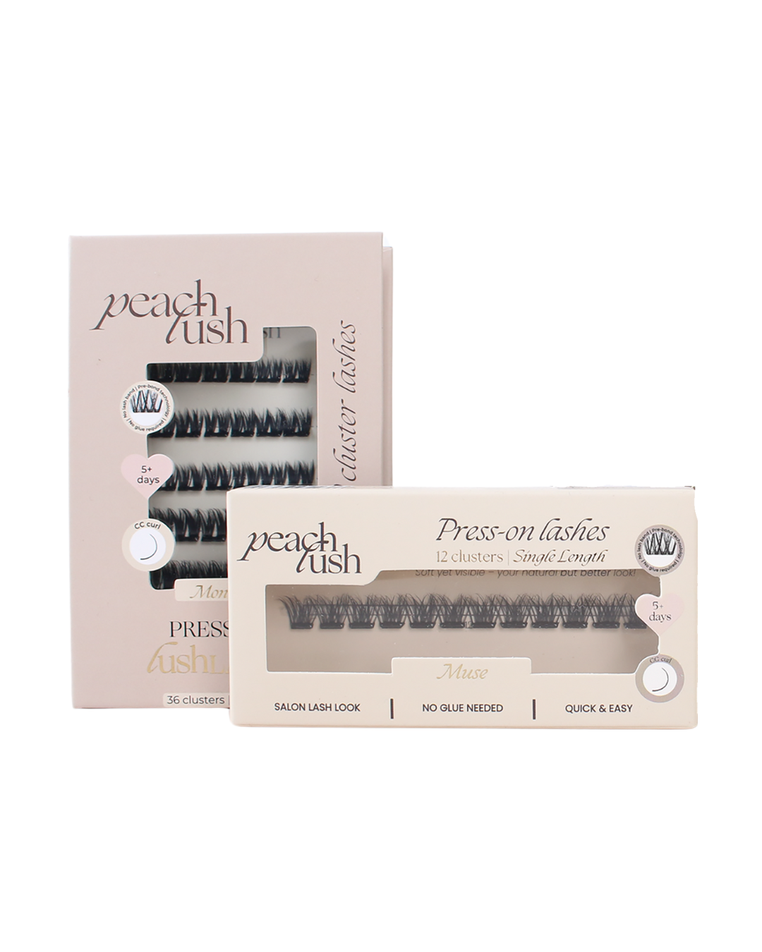 Muse Press On Lashes – Zelfklevende Wimpers | Natuurlijke DIY Wimperextensions