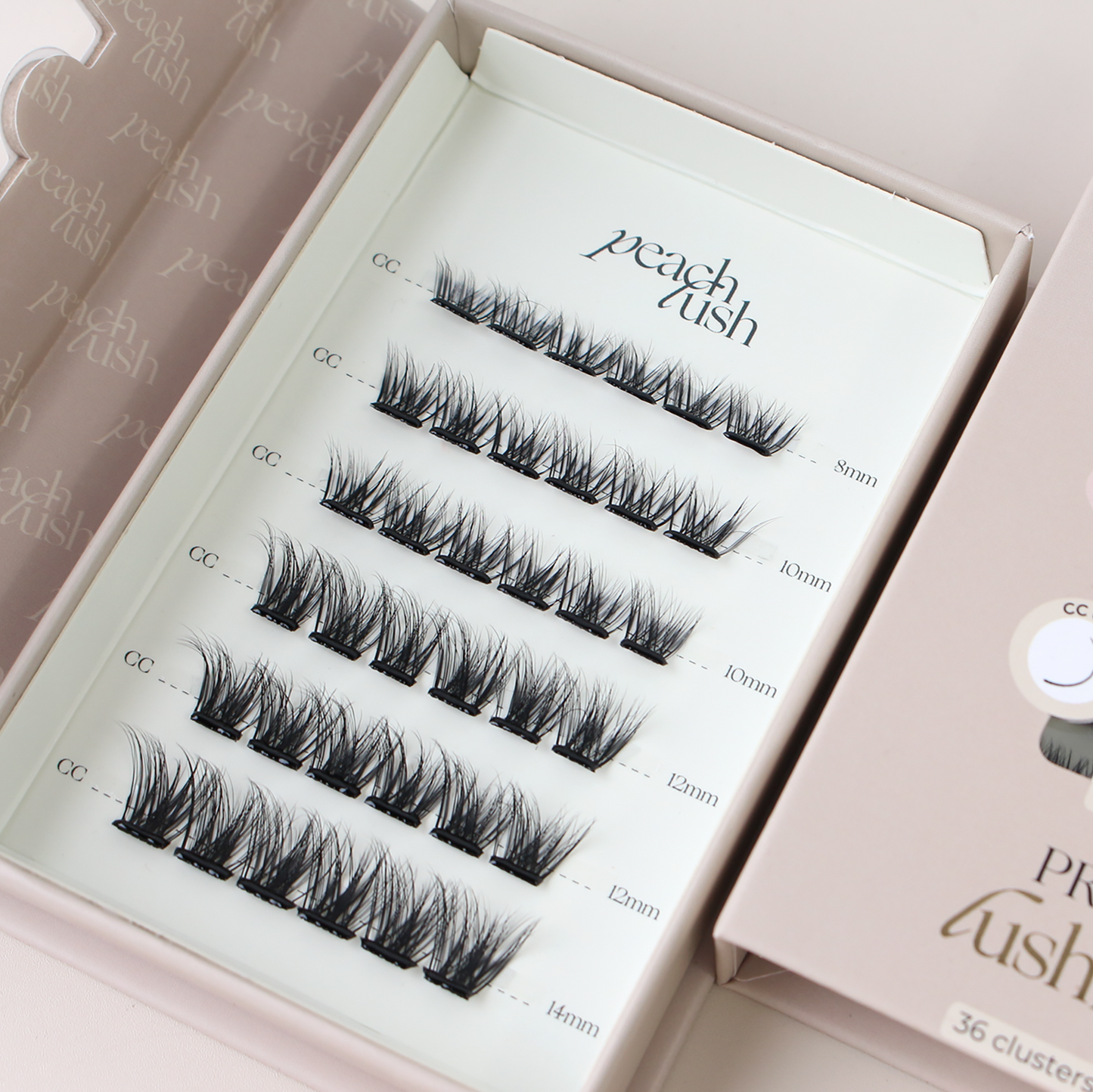 muse press on lashes multi length zelfklevende wimpers preglued lashes