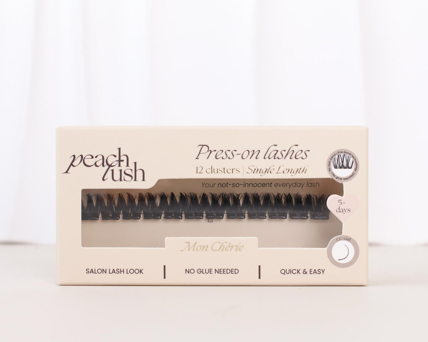 press on lashes 12 mm mon cherie