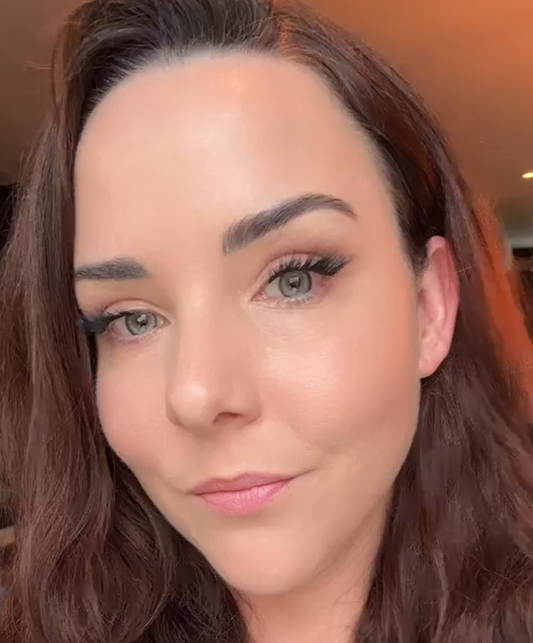 Feelin'foxy L curl cluster lashes