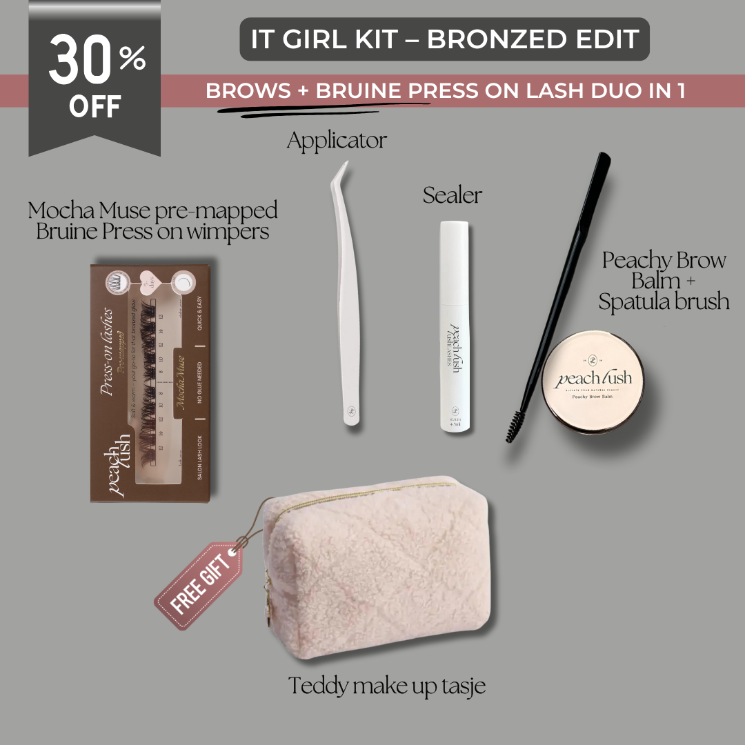 IT GIRL – Bronzed Edit | Press On Lashes + Brow Balm
