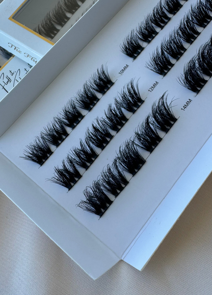 Wispy Tease | C D krul | Fluffy Multi-length Lush Lashes | DIY Wimper Extensions