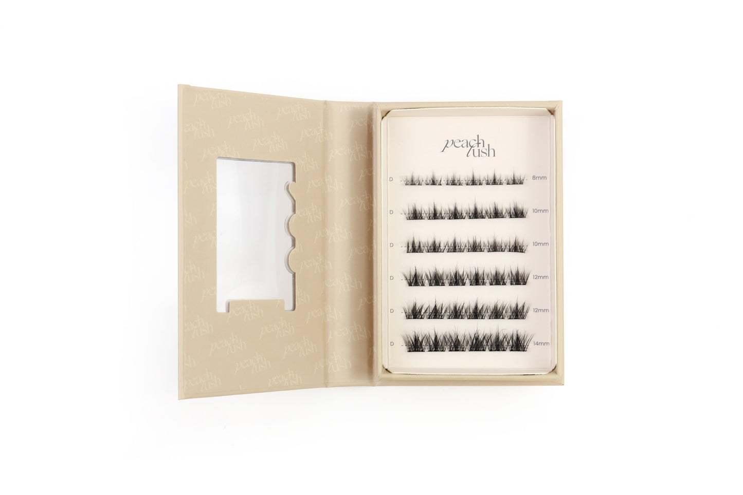 NIEUW✨| MYSTIQUE Press On Lashes – Zelfklevende Wimpers | Volume pre glued press on lashes