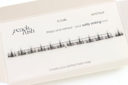 NIEUW✨| MYSTIQUE Press On Lashes – Zelfklevende Wimpers | Volume pre glued press on lashes