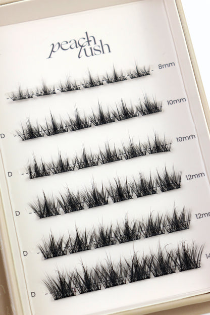 NIEUW✨| MYSTIQUE Press On Lashes – Zelfklevende Wimpers | Volume pre glued press on lashes