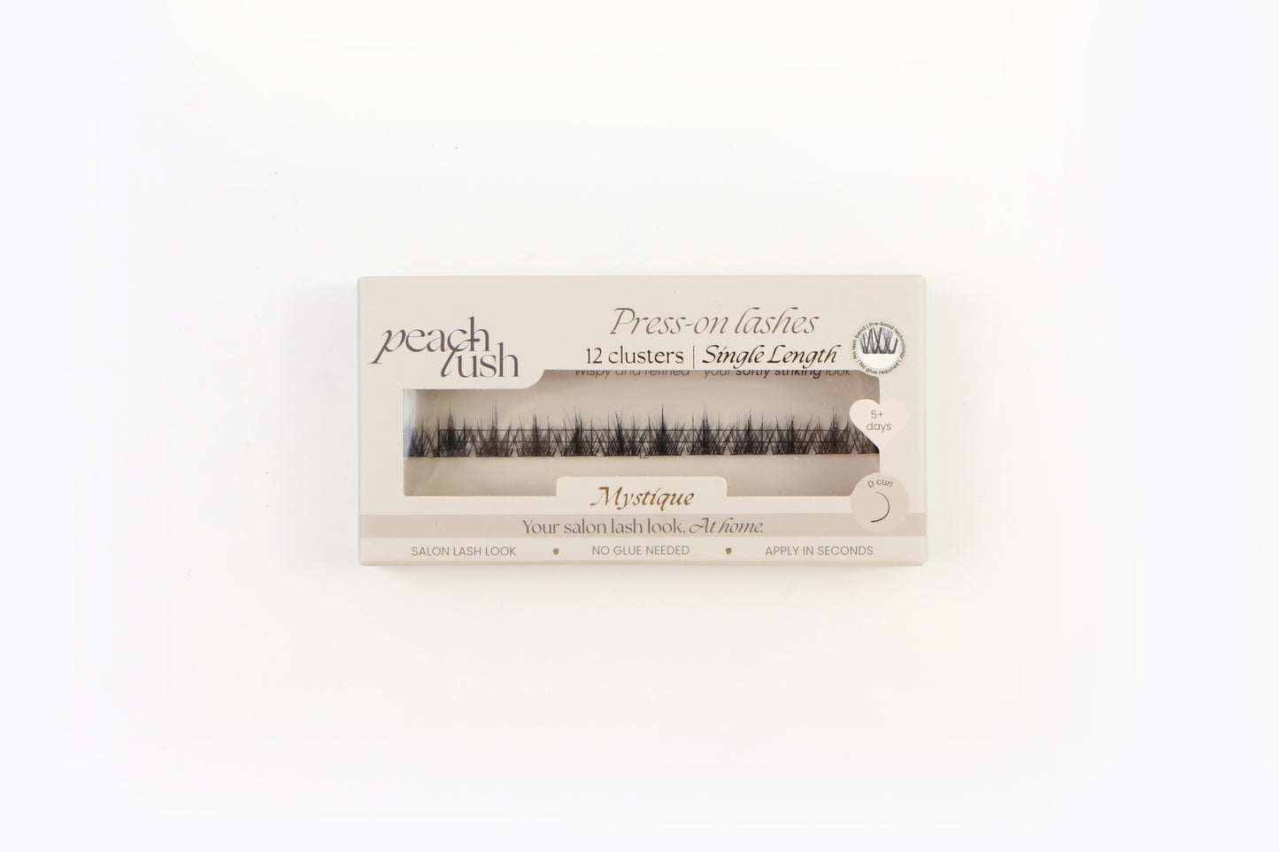 NIEUW✨| MYSTIQUE Press On Lashes – Zelfklevende Wimpers | Volume pre glued press on lashes