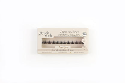 NIEUW✨| MYSTIQUE Press On Lashes – Zelfklevende Wimpers | Volume pre glued press on lashes