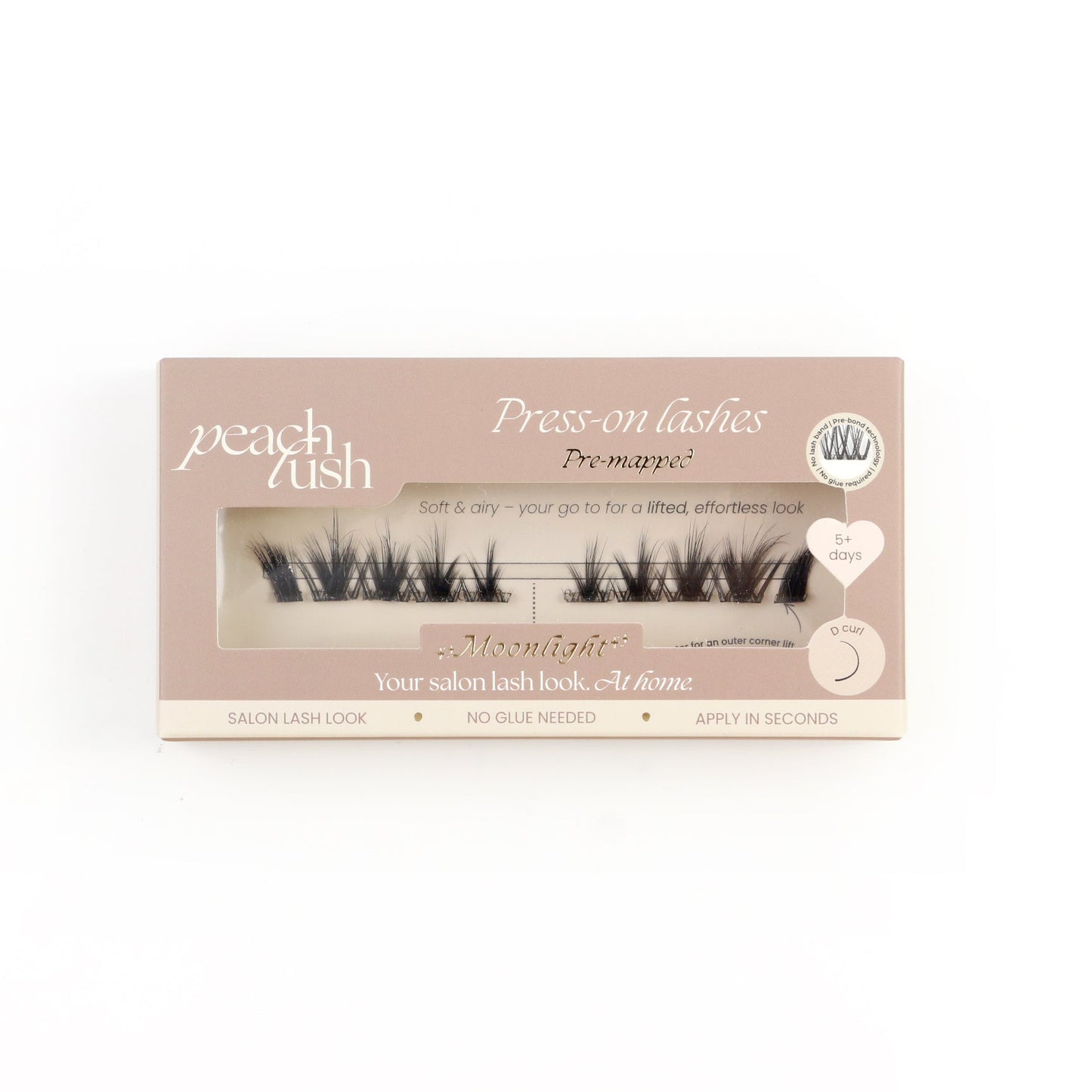 NIEUW✨| MOONLIGHT| Press-On Lashes (Pre-Mapped)