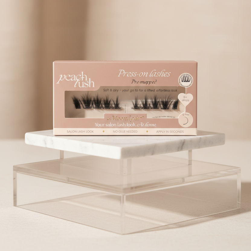NIEUW✨| MOONLIGHT| Press-On Lashes (Pre-Mapped)
