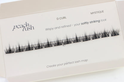 NIEUW✨| MYSTIQUE Press On Lashes – Zelfklevende Wimpers | Volume pre glued press on lashes