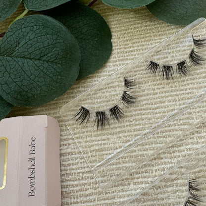 Bombshell Babe pre-mapped wimperextensions lash clusters