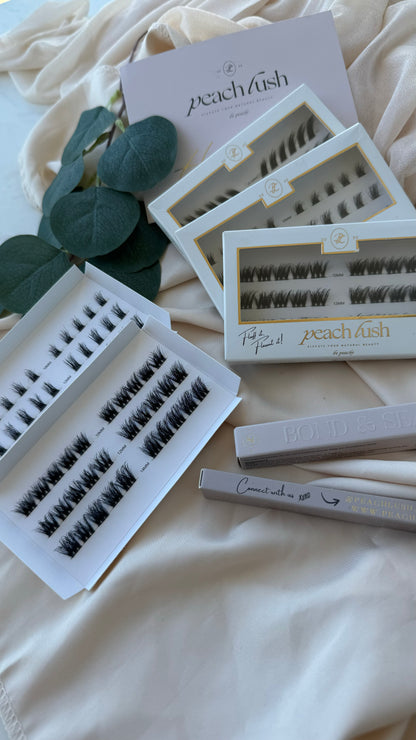 Wispy Tease | C D krul | Fluffy Multi-length Lush Lashes | DIY Wimper Extensions