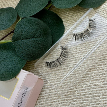 Classy Babe Pre-mapped Lush lashes cluster lashes DIY wimperextension