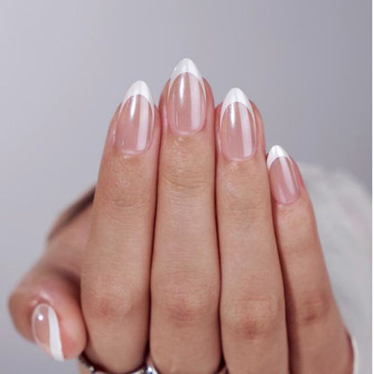 Glazed French | Press on nails