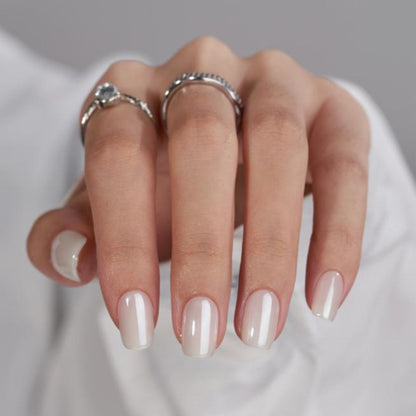 Glazed Pearl | Press on nails