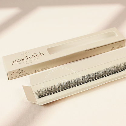 Be Peachy | Single Length Lush Lashes | DIY Wimper Extensions