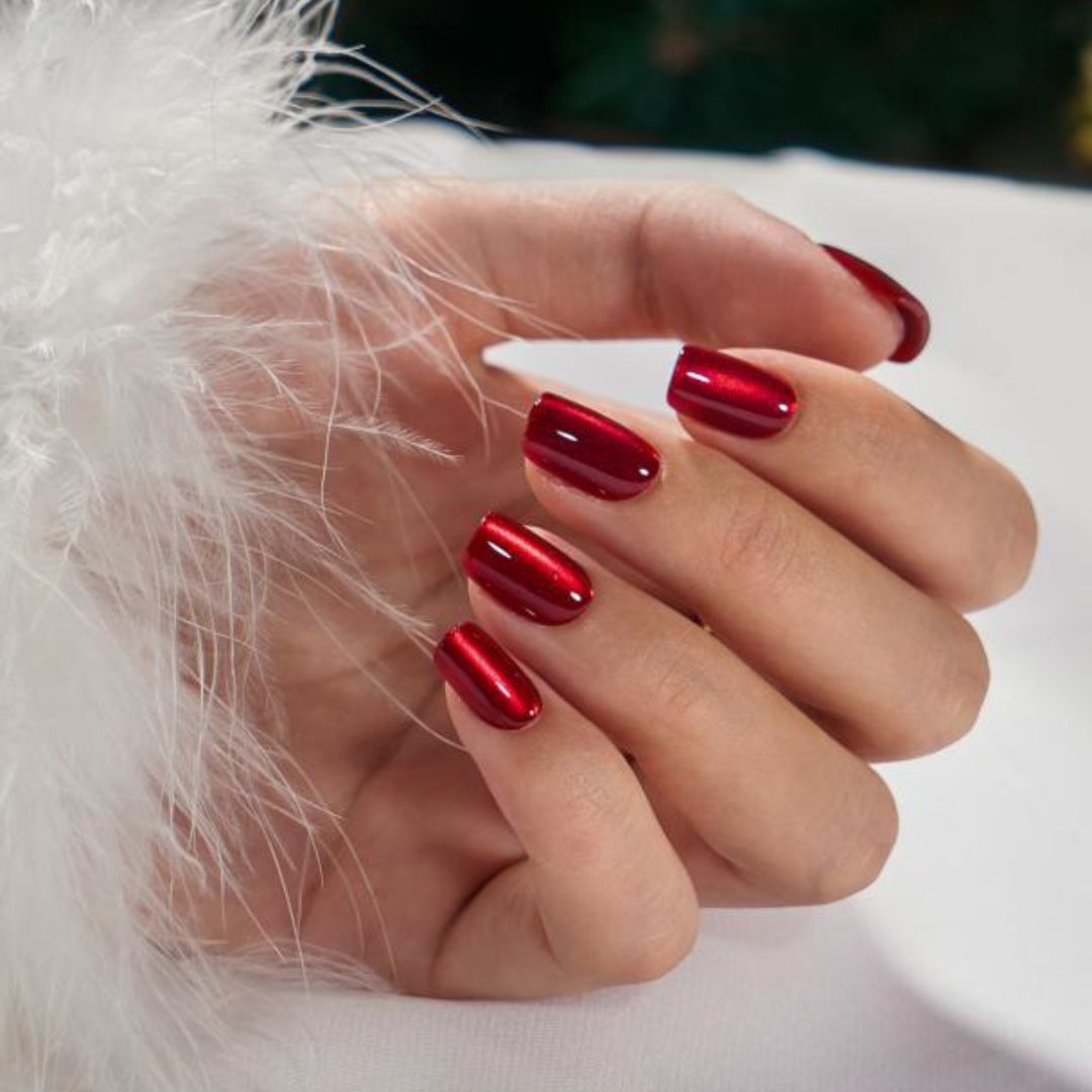 Ruby Radiance | Press on nails