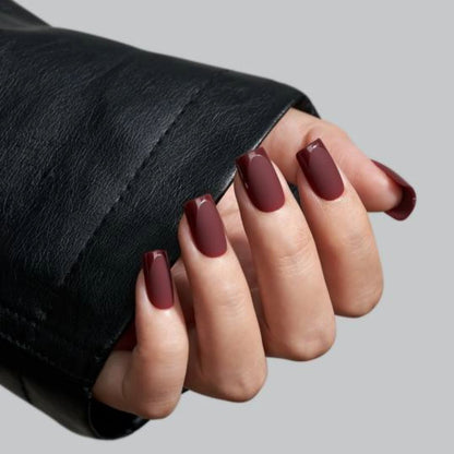 Velvet Plum | Press on nails