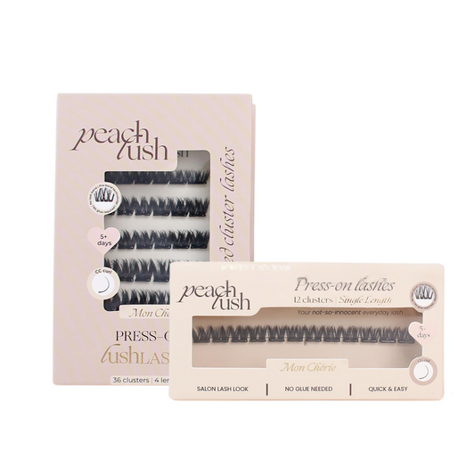 Mon Chérie Press On Lashes – Zelfklevende Wimpers | Volume pre glued press on lashes