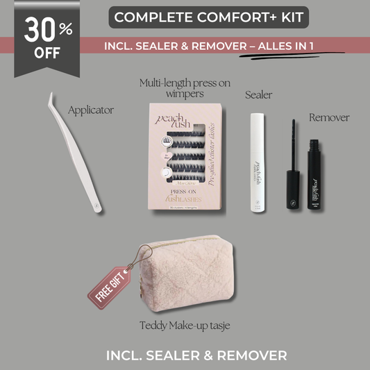 Complete Comfort+ Kit – Press On Lashes met Sealer & Remover